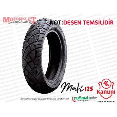 Kanuni Mati 125 Arka Teker Dış Lastik - ANLAŞ
