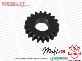 Kanuni Mati 125 Marş Küçük Dişli - MUADİL