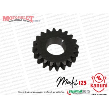 Kanuni Mati 125 Marş Küçük Dişli - MUADİL