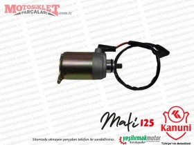 Kanuni Mati 125 Marş Motoru - MUADİL (FZY)