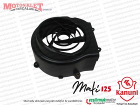 Kanuni Mati 125 Motor Soğutma Fan Kapağı