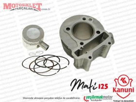 Kanuni Mati 125 Silindir Piston Segman Seti - MUADİL