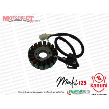 Kanuni Mati 125 Stator, Sargı