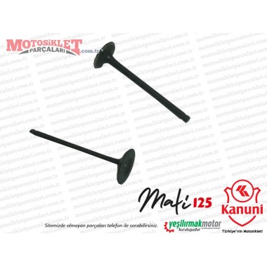 Kanuni Mati 125 Supap Takımı - MUADİL