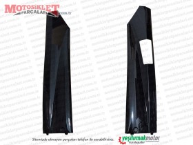 Kanuni Motorun 150 Marşpiyel Sağ-Sol Takım - SİYAH