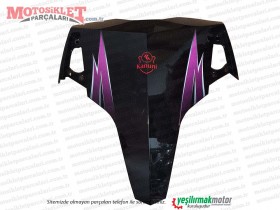 Kanuni Motorun 150 Ön Göğüs Üst Panel - SİYAH