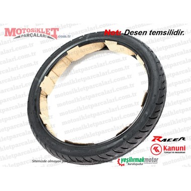 Kanuni Racer, RacerS 200 Ön Teker Dubleks Dış Lastik - 90/90-18