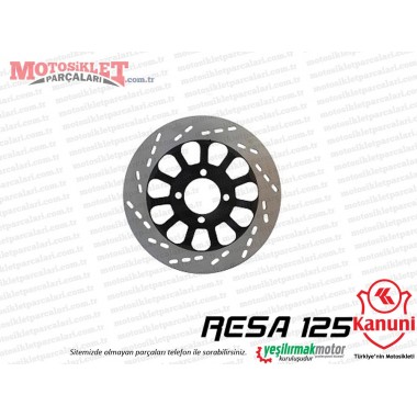 Kanuni Resa 125 Ön Fren Diski MUADİL