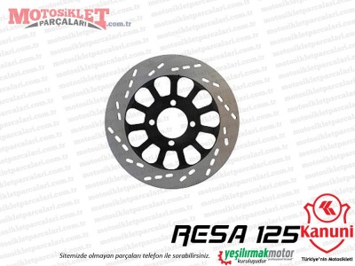 Kanuni Resa 125 Ön Fren Diski MUADİL