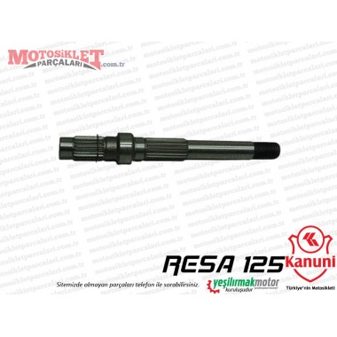 Kanuni Resa 125 Şanzıman Teker Mili