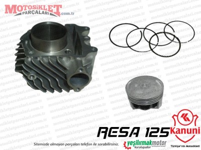 Kanuni Resa 125 Silindir Piston Segman Seti