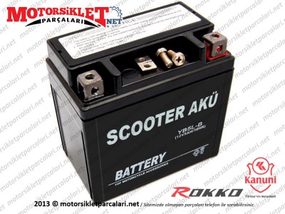 Kanuni Rokko 150 Akü 12V 7A