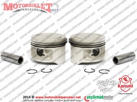 Kanuni Seyhan 250C Piston Sekman Takımı (Çift) STD