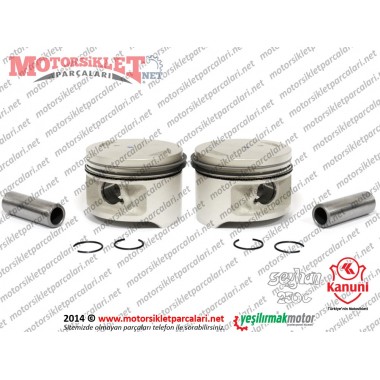 Kanuni Seyhan 250C Piston Sekman Takımı (Çift) STD