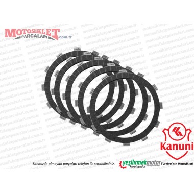 Kanuni Seyhan 125 C Debriyaj Balatası Takım