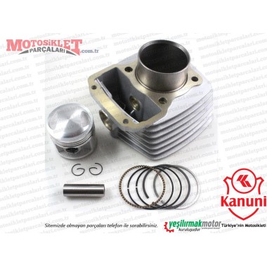 Kanuni Seyhan 125 C Silindir Piston Segman Seti