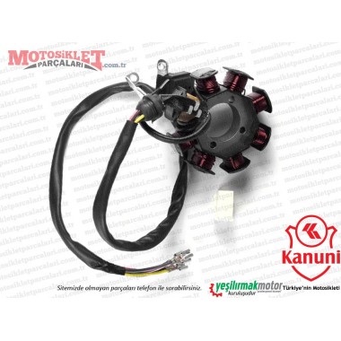 Kanuni Seyhan 125 C Stator, Sargı