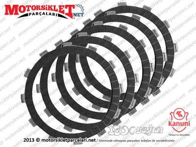 Kanuni Seyhan 150C Debriyaj Balata Takımı