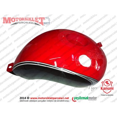 Kanuni Tiger 250 Benzin, Yakıt Deposu GRİ RENK DEFOLU