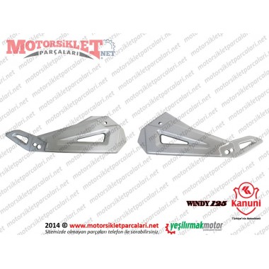 Kanuni Windy 125 Basamak Bağlantı Demiri Sağ ve Sol Takım