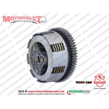 Kanuni Windy 125 Debriyaj Komple