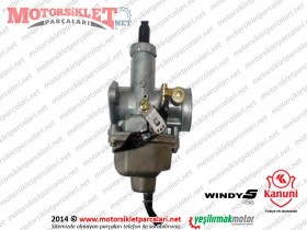 Kanuni WindyS 125 Karbüratör Komple