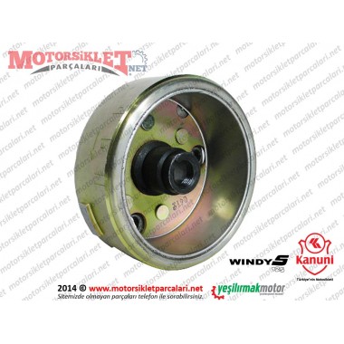 Kanuni WindyS 125 Rotor, Volan, Alternatör Kovanı - MUADİL