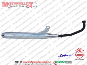 Kanuni Zebra 90 Egzoz Komple - ORJİNAL
