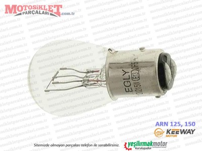 Keeway ARN 125, 150cc Arka Stop Ampulü