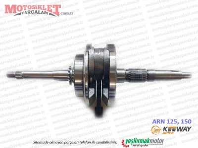 Keeway ARN 125, 150cc Krank Komple