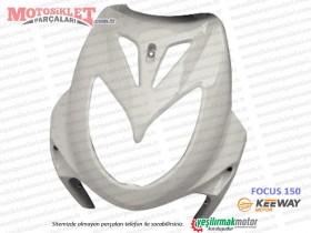 Keeway Focus 150 Ön Burun, Far Çerçevesi -SİYAH RENK(DEFOLU)