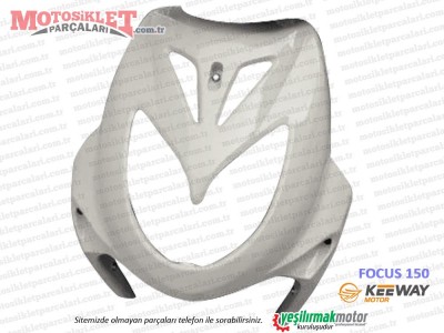 Keeway Focus 150 Ön Burun, Far Çerçevesi -SİYAH RENK(DEFOLU)