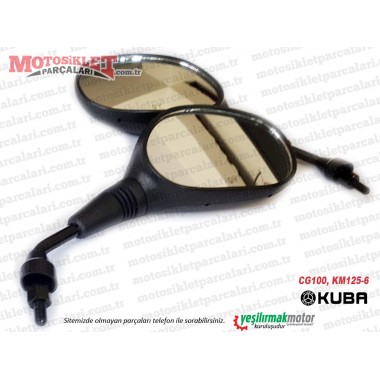 Kuba CG100, KM125-6 Ayna Takımı, Standart Tip