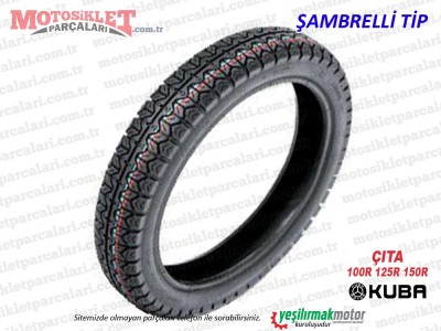 Kuba Çıta 100R, 125R, 150R Arka Şambrelli Lastik (90/90-18)