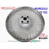 Kuba Çıta 100R, 125R, 150R Arka Tel Jant Komple, Burgulu 72 Tel