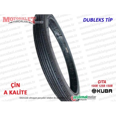 Kuba Çıta 100R, 125R, 150R Ön Lastik (2.50-18) - A KALİTE