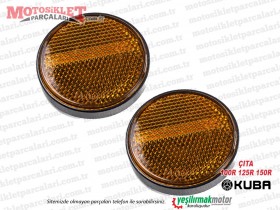 Kuba Çıta 100R, 125R, 150R Yan Reflektör Takımı