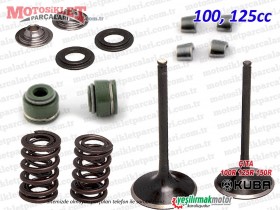 Kuba Çıta 100R, 125R, 150R Supap, Keçe, Yay ve Tırnak Takımı
