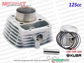 Kuba Çıta 100R, 125R, 150R Silindir, Piston, Sekman Takımı (125cc)