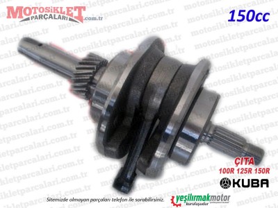 Kuba Çıta 100R, 125R, 150R Krank Komple (150cc)