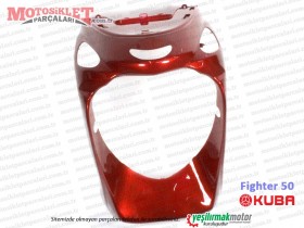 Kuba Fighter 50 Scooter Ön Panel Alt Grenaj, Burun - SİYAH