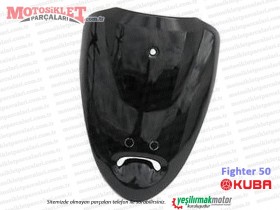 Kuba Fighter 50 Scooter Ön Panel Üst Grenaj - GRİ