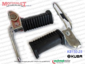 Kuba KB150-25 Chopper Arka Basamak Takımı