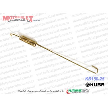 Kuba KB150-25 Chopper Arka Fren Müşür Yayı