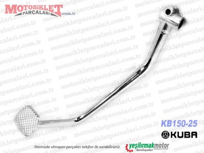 Kuba KB150-25 Chopper Arka Fren Pedalı