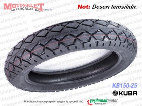 Kuba KB150-25 Chopper Arka Teker Dubleks Dış Lastik (110x90/16) Swallow