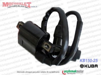 Kuba KB150-25 Chopper Ateşleme Bobini ve Buji Başlığı