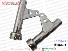 Kuba KB150-25 Chopper Far Bağlantı Sacı Takımı