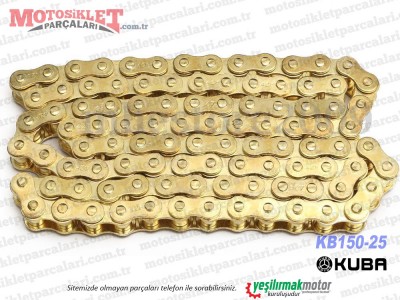 Kuba KB150-25 Chopper Zinciri - ORİNGLİ