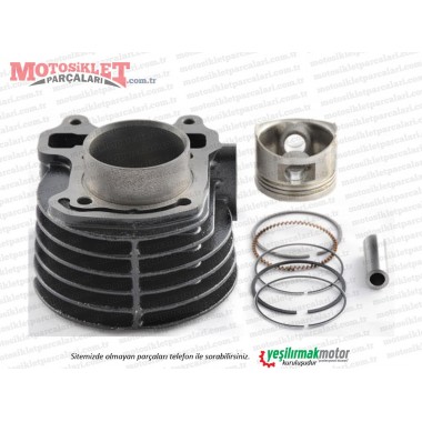 Kuba Rocca 100 Silindir Piston Segman Seti - DÖKÜM (ACT)